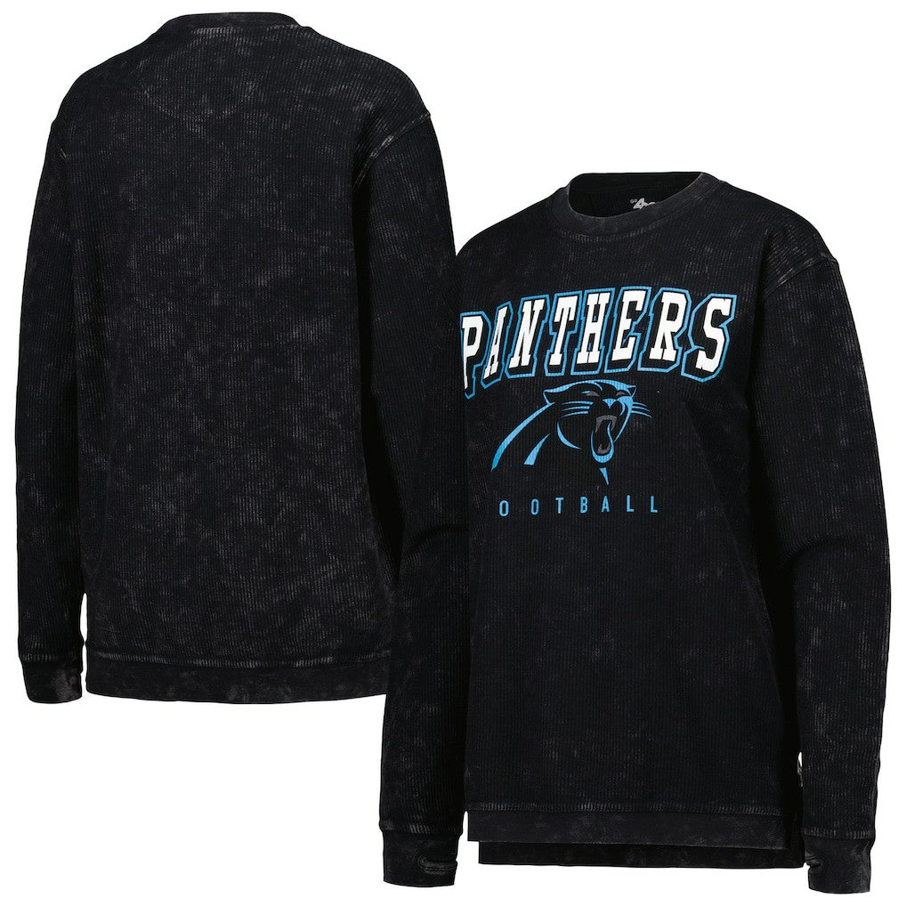 G-III 4Her by Carl Banks Women's Comfy Cord Pullover Sweatshirt - Carolina Panthers