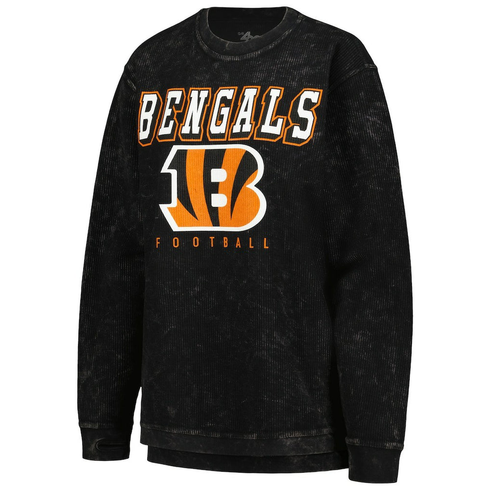 G-III 4Her by Carl Banks Women's Comfy Cord Pullover Sweatshirt - Cincinnati Bengals
