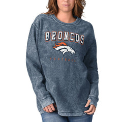G-III 4Her by Carl Banks Women's Comfy Cord Pullover Sweatshirt - Denver Broncos