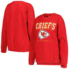 G-III 4Her by Carl Banks Women's Comfy Cord Pullover Sweatshirt - Kansas City Chiefs