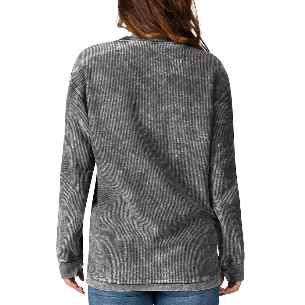 G-III 4Her by Carl Banks Women's Comfy Cord Pullover Sweatshirt - Las Vegas Raiders