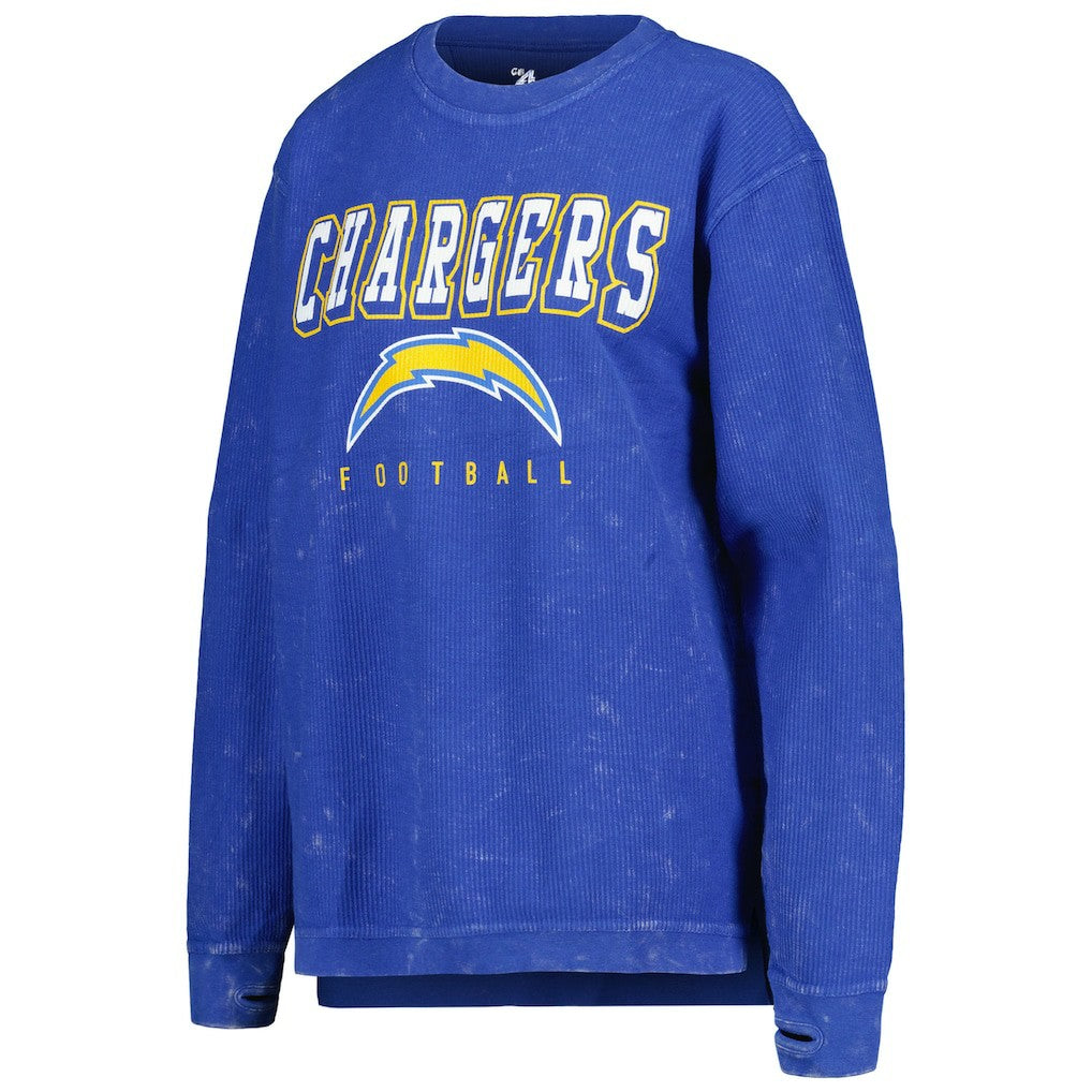 G-III 4Her by Carl Banks Women's Comfy Cord Pullover Sweatshirt - Los Angeles Chargers