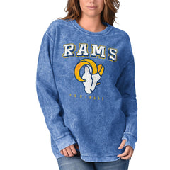 G-III 4Her by Carl Banks Women's Comfy Cord Pullover Sweatshirt - Los Angeles Rams