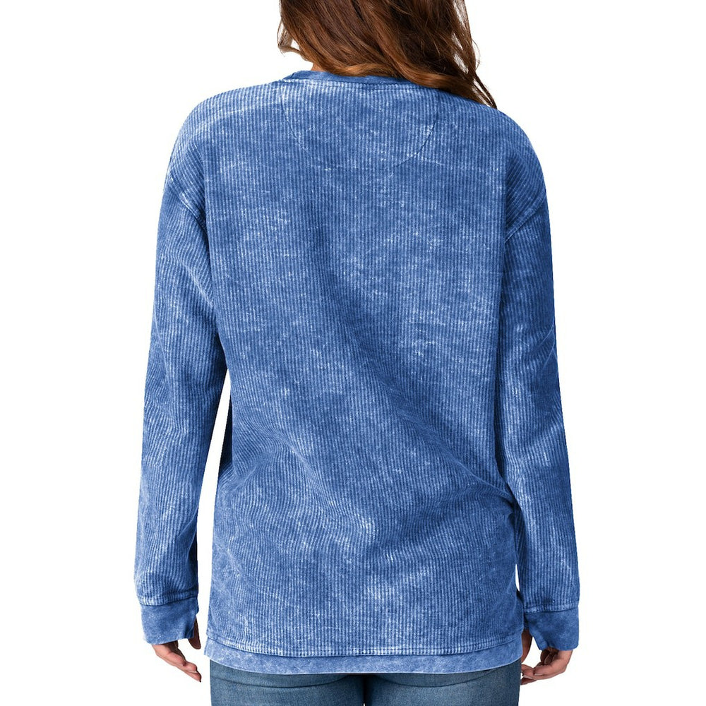 G-III 4Her by Carl Banks Women's Comfy Cord Pullover Sweatshirt - Los Angeles Rams