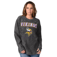 G-III 4Her by Carl Banks Women's Comfy Cord Sweatshirt - Minnesota Vikings
