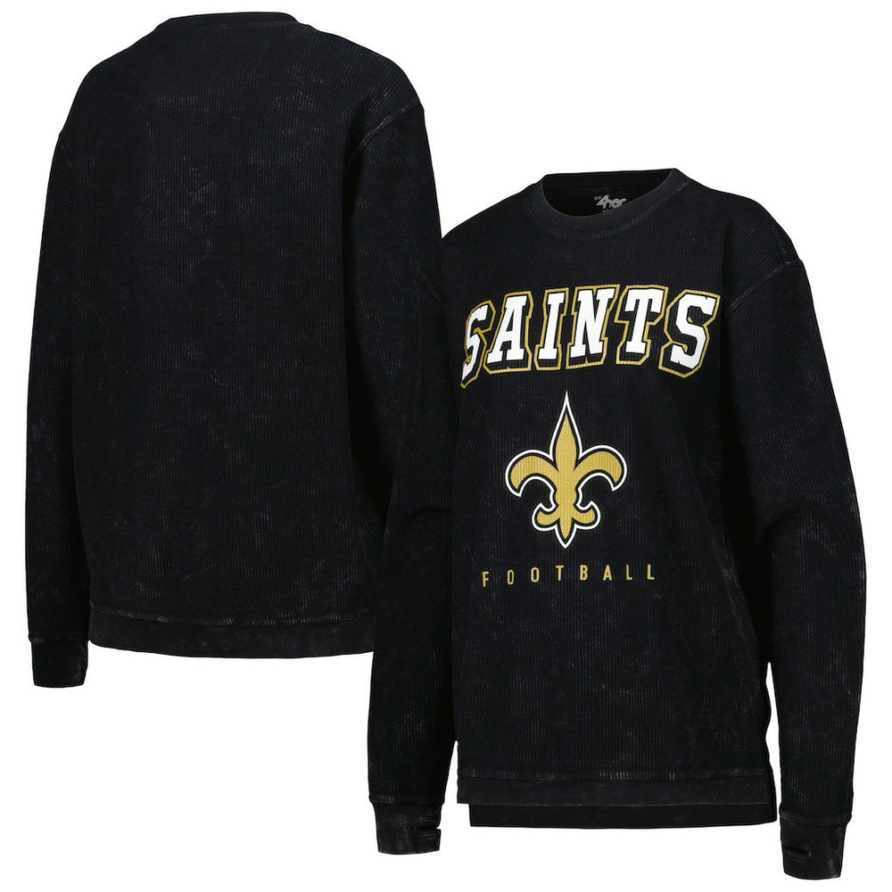G-III 4Her by Carl Banks Women's Comfy Cord Pullover Sweatshirt - New Orleans Saints