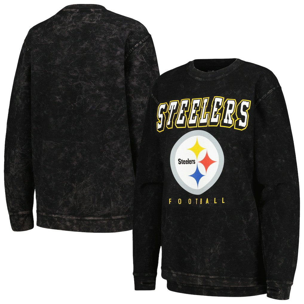 G-III 4Her by Carl Banks Women's Comfy Cord Pullover Sweatshirt - Pittsburgh Steelers