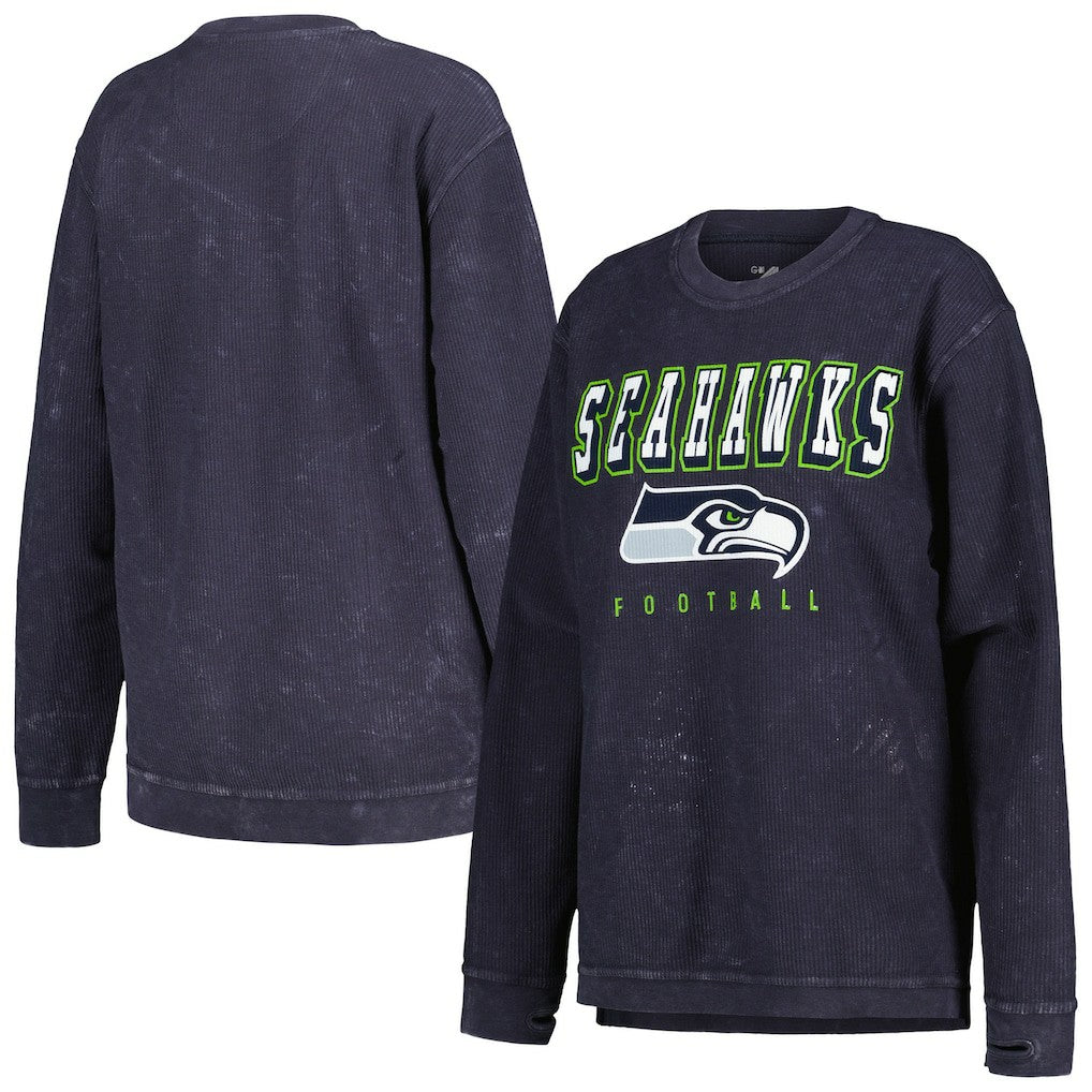 G-III 4Her by Carl Banks Women's Comfy Cord Pullover Sweatshirt - Seattle Seahawks