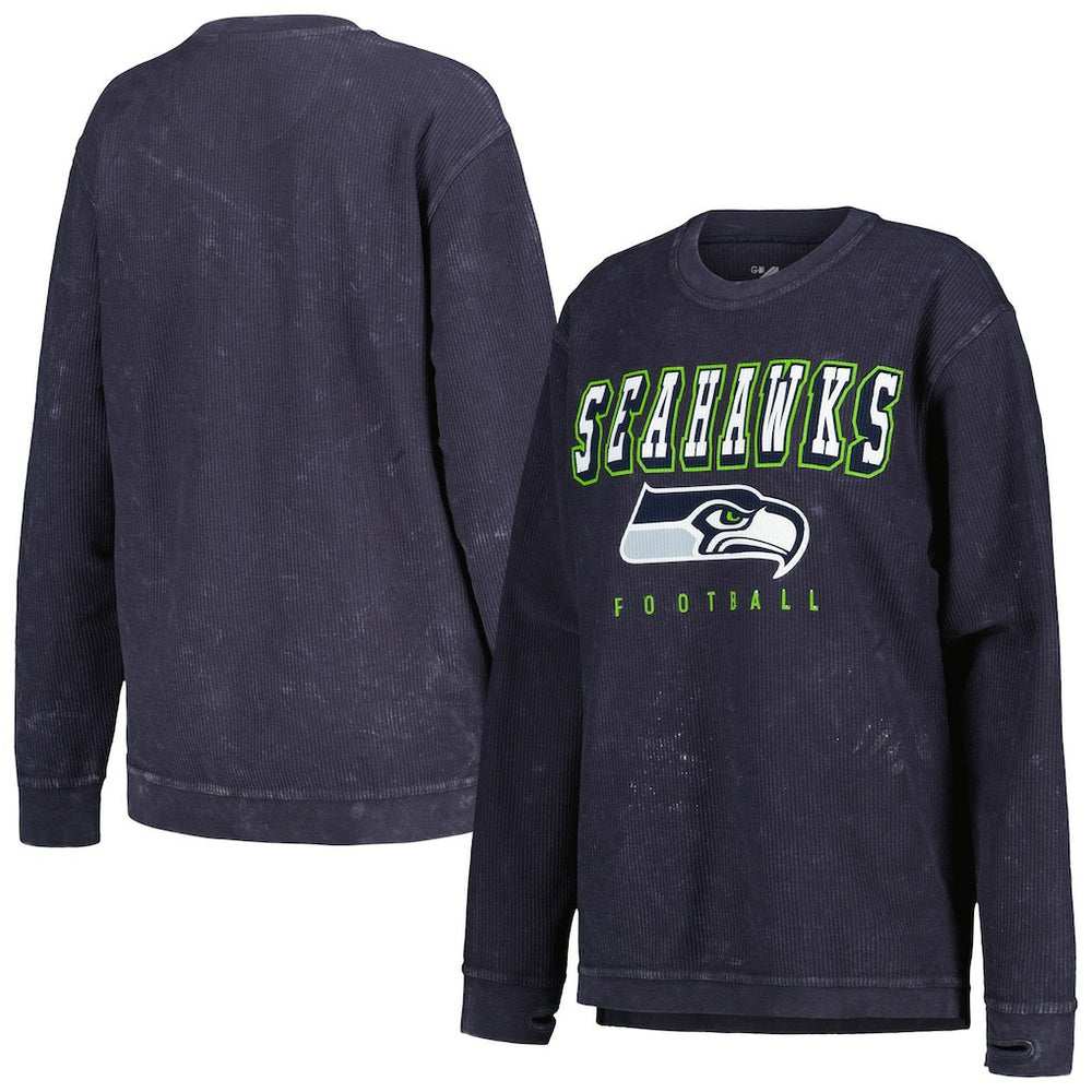 G-III 4Her by Carl Banks Women's Comfy Cord Pullover Sweatshirt - Seattle Seahawks