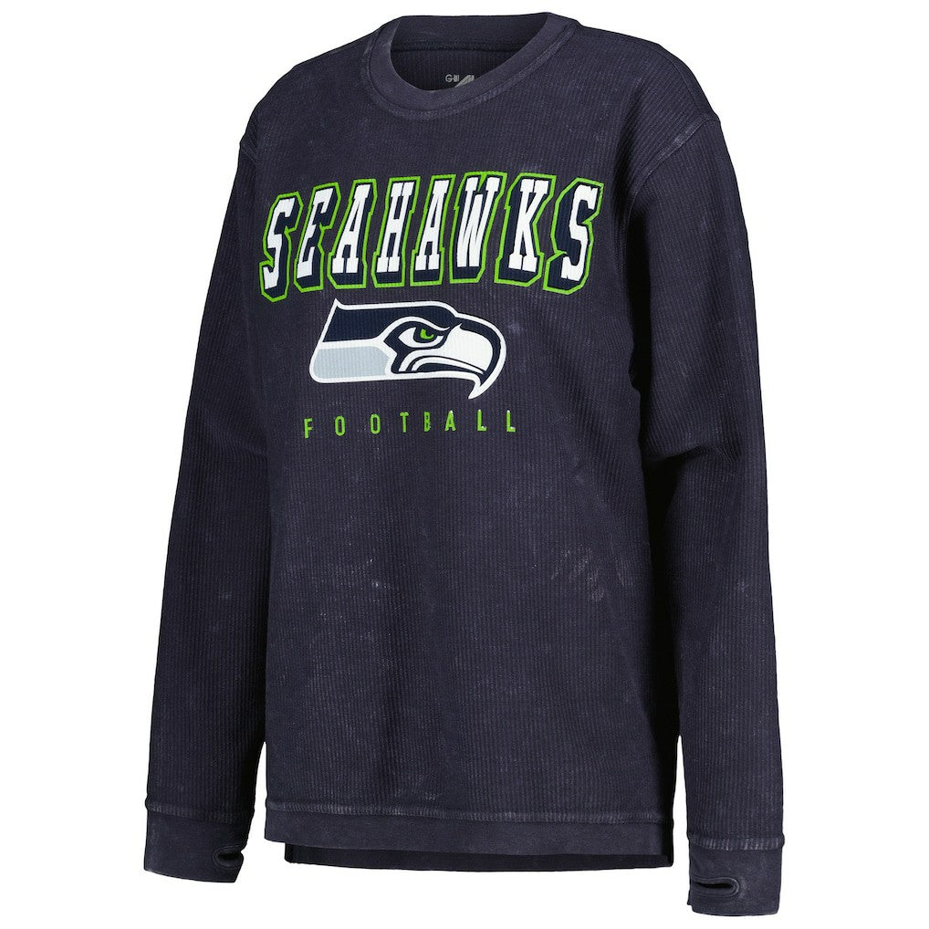 G-III 4Her by Carl Banks Women's Comfy Cord Pullover Sweatshirt - Seattle Seahawks