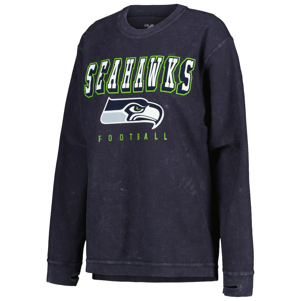 G-III 4Her by Carl Banks Women's Comfy Cord Pullover Sweatshirt - Seattle Seahawks