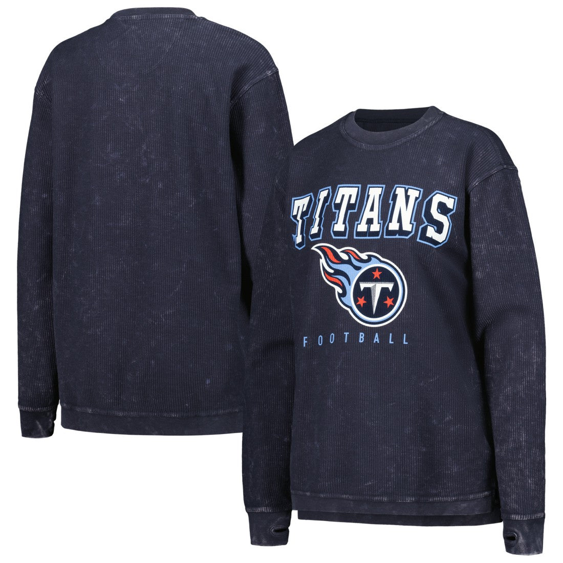 G-III 4Her by Carl Banks Women's Comfy Cord Pullover Sweatshirt - Tennessee Titans