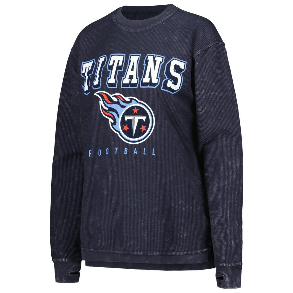 G-III 4Her by Carl Banks Women's Comfy Cord Pullover Sweatshirt - Tennessee Titans