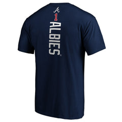 MLB Ozzie Albies Atlanta Braves Playmaker Name & Number T-Shirt
