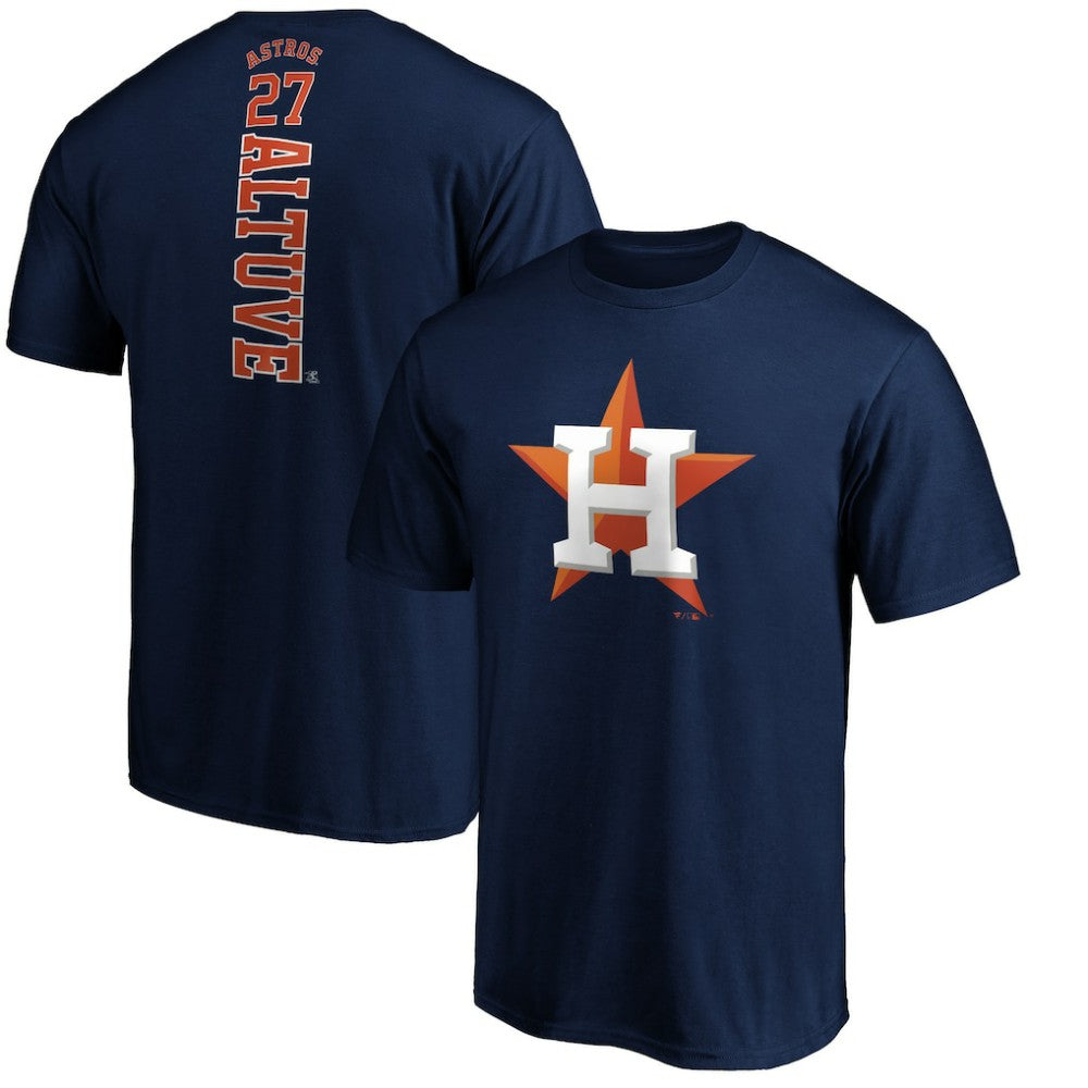 MLB Jose Altuve Houston Astros Playmaker Name & Number T-Shirt