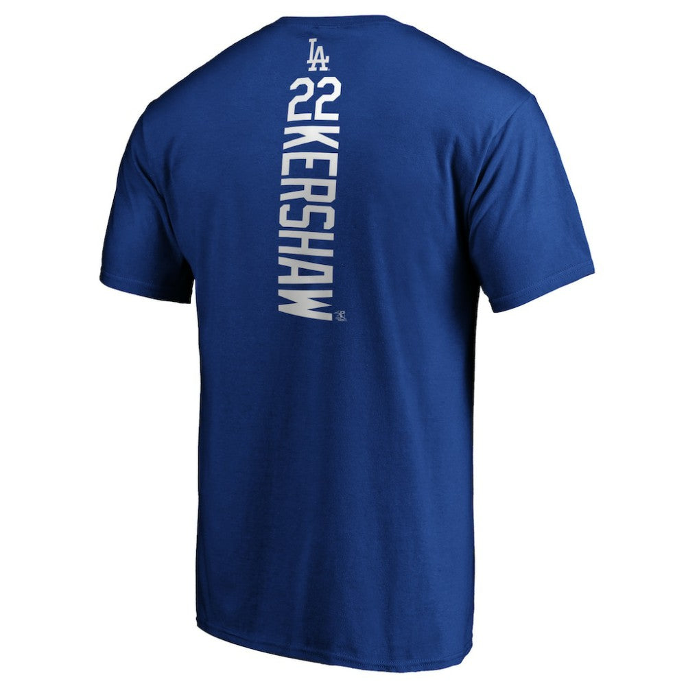 MLB Clayton Kershaw Los Angeles Dodgers Playmaker Name & Number T-Shirt