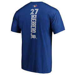 MLB Vladimir Guerrero Jr. Toronto Blue Jays Playmaker Name & Number T-Shirt