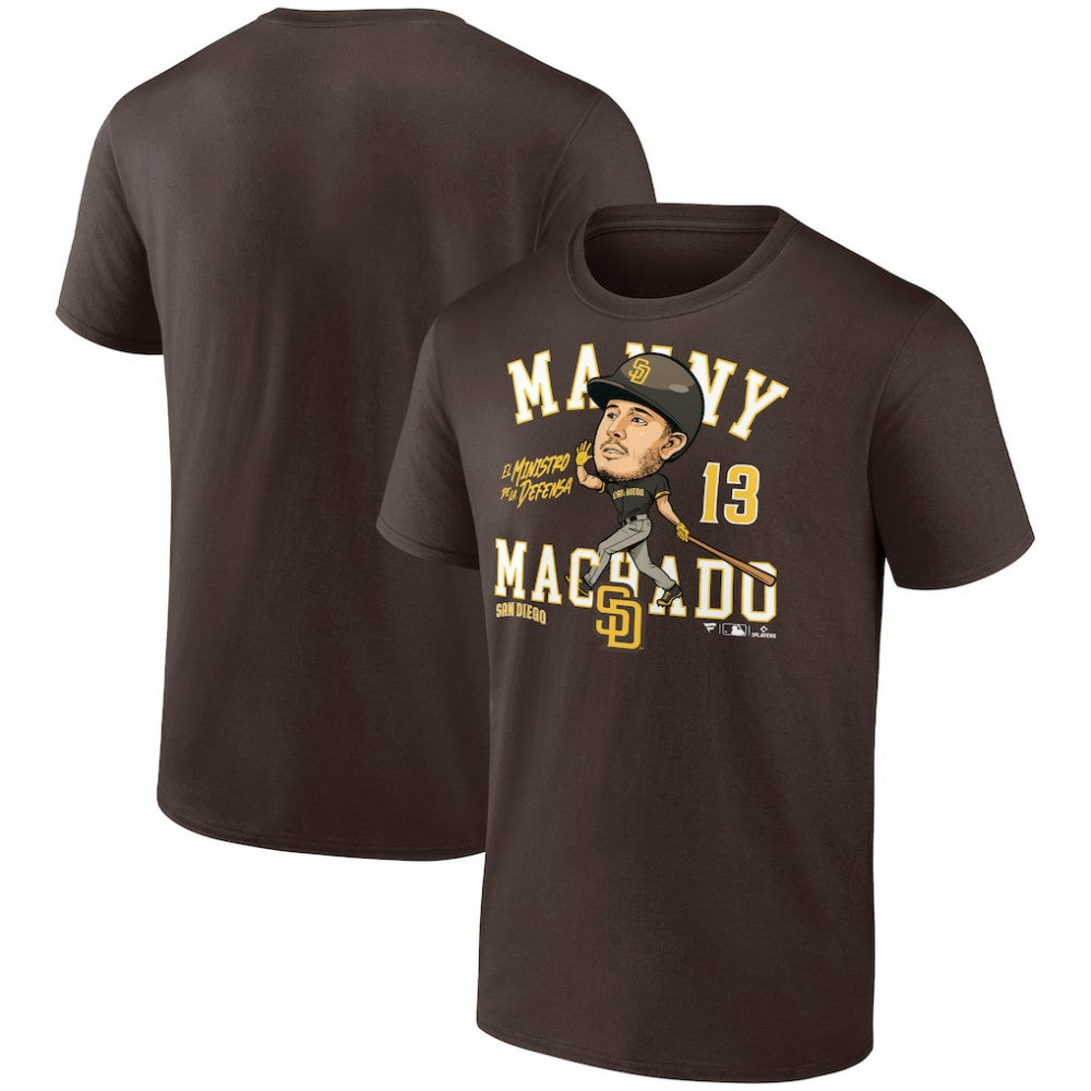 MLB Manny Machado San Diego Padres Caricature T-Shirt