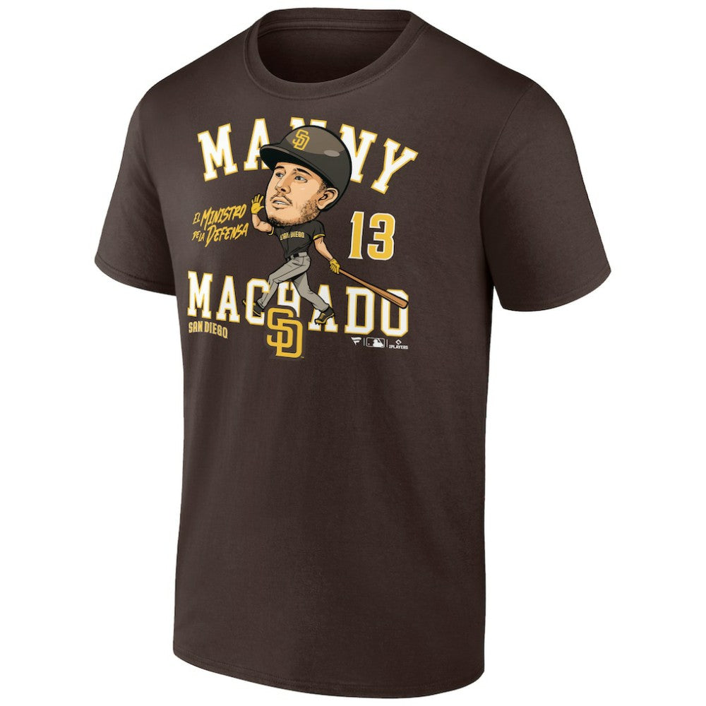 MLB Manny Machado San Diego Padres Caricature T-Shirt