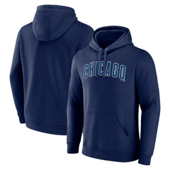 MLB Chicago Cubs Official Wordmark Pullover Hoodie