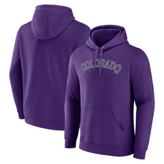 MLB Colorado Rockies Official Wordmark Pullover Hoodie