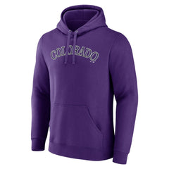 MLB Colorado Rockies Official Wordmark Pullover Hoodie
