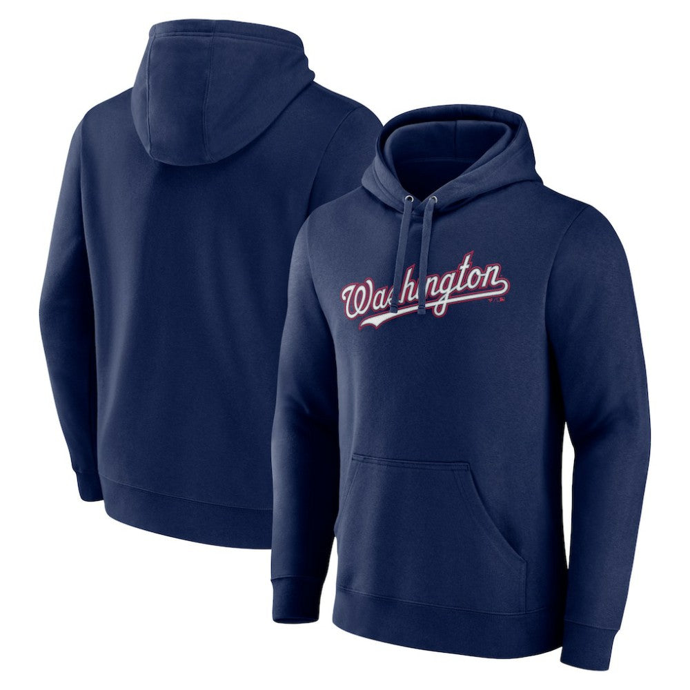 MLB Washington Nationals Official Wordmark Pullover Hoodie