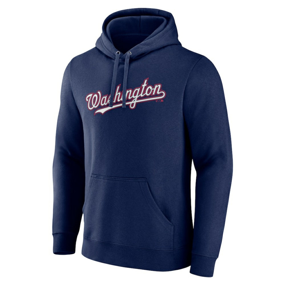 MLB Washington Nationals Official Wordmark Pullover Hoodie