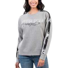 NHL Gray Pittsburgh Penguins G-III 4Her by Carl Banks Women's Penalty Box Pullover Sweatshirt