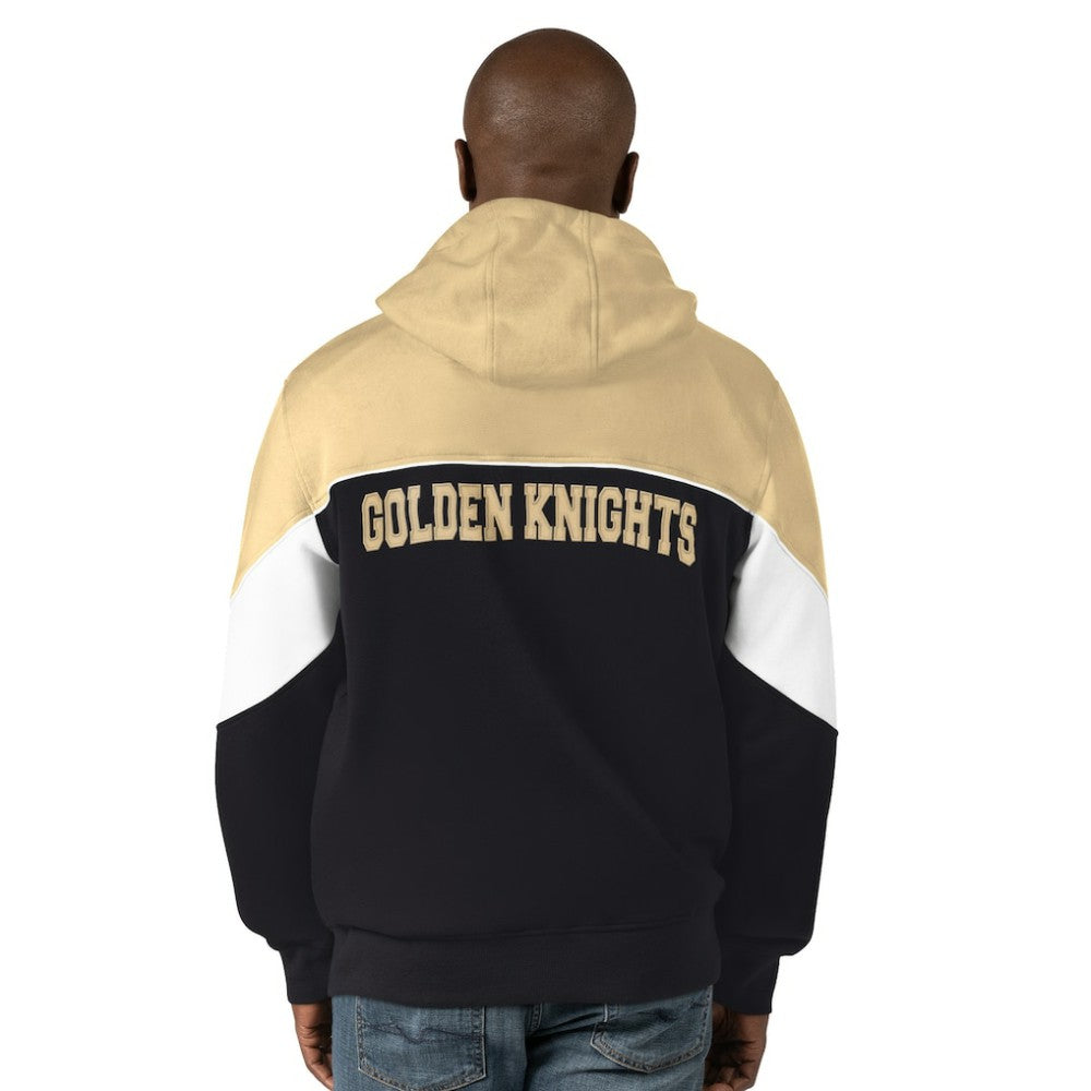 NHL Black/Gold Vegas Golden Knights Starter Power Forward Full-Zip Hoodie