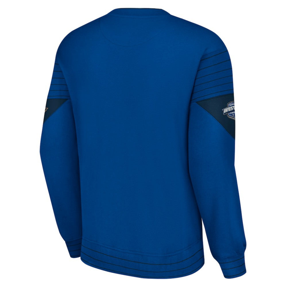 NHL Blue St. Louis Blues Starter Faceoff Pullover Sweatshirt