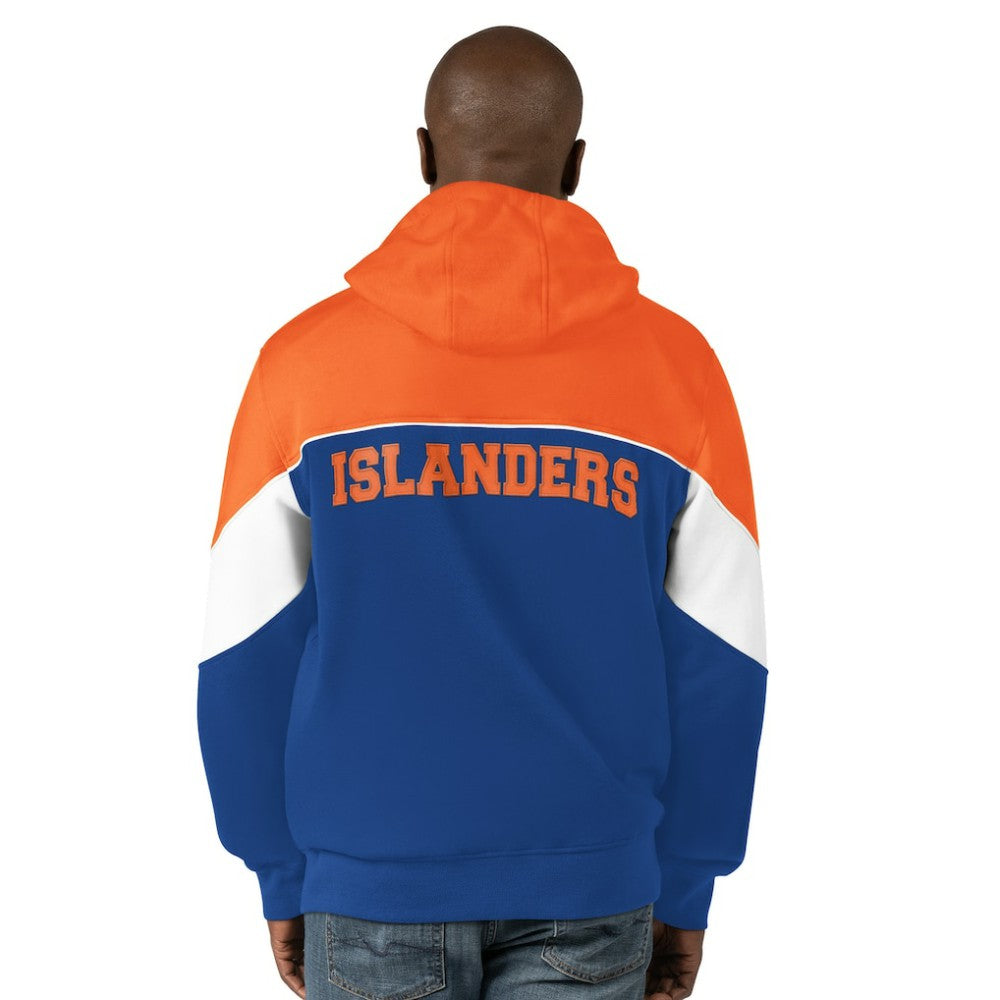 NHL Royal/Orange New York Islanders Starter Power Forward Full-Zip Hoodie