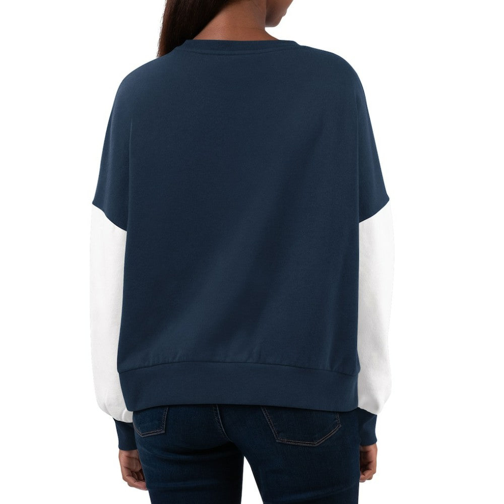 NHL Deep Sea Blue Seattle Kraken G-III 4Her by Carl Banks Women's Team Pride Pullover Sweatshirt