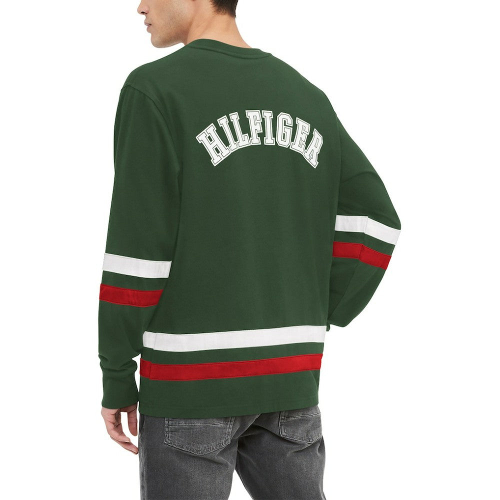 NHL Green Minnesota Wild Tommy Hilfiger Nolan Long Sleeve T-Shirt