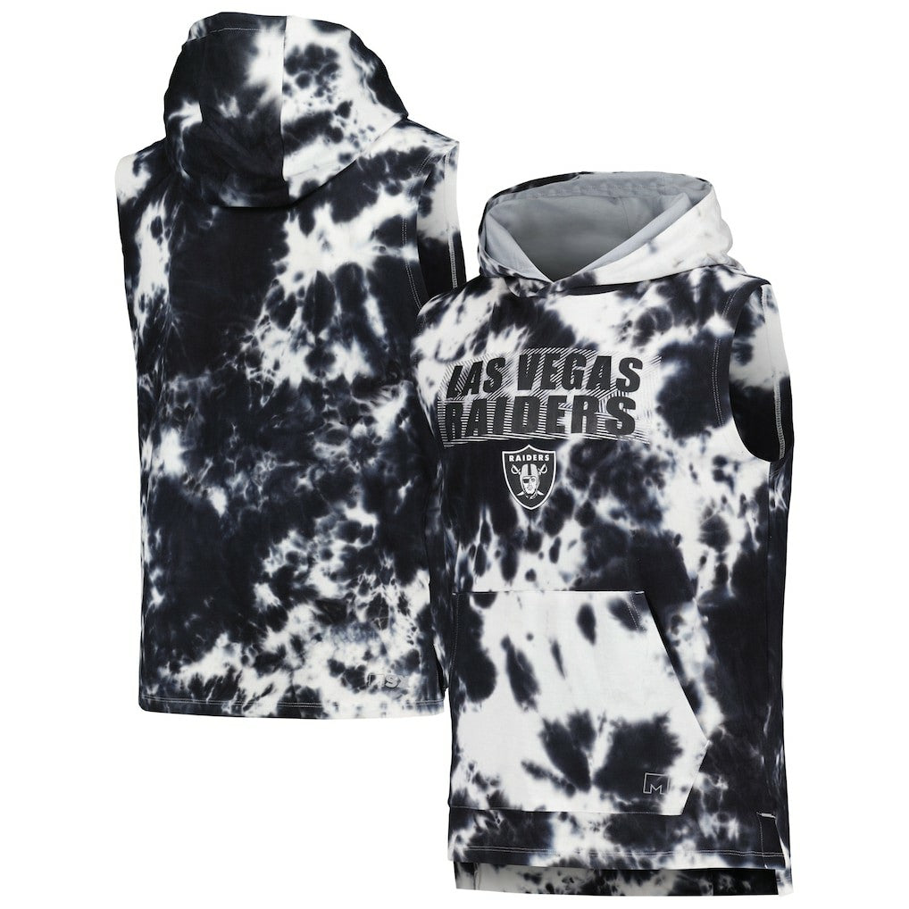 MSX by Michael Strahan Resistance Sleeveless Pullover Hoodie - Las Vegas Raiders