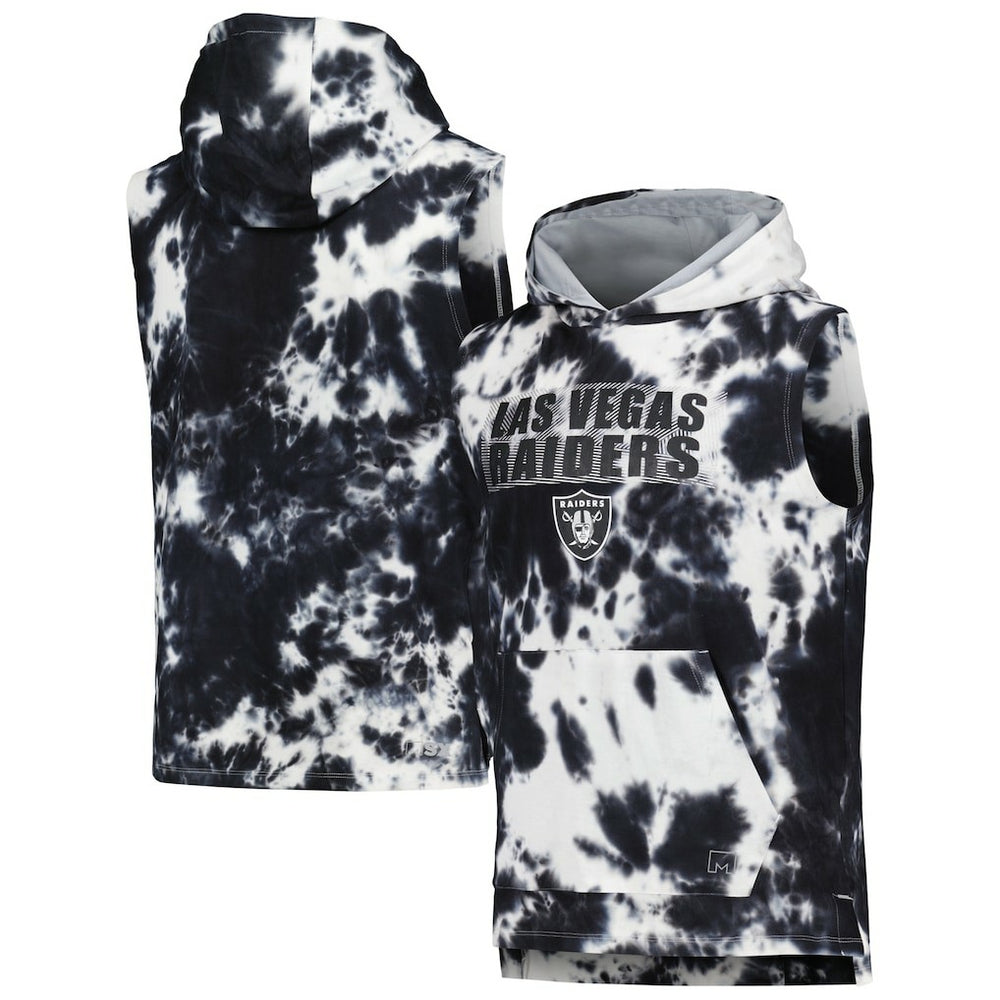 MSX by Michael Strahan Resistance Sleeveless Pullover Hoodie - Las Vegas Raiders