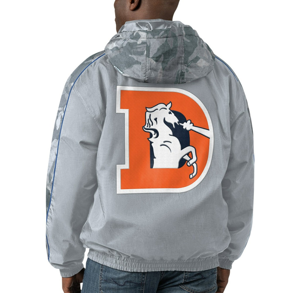 Starter Thursday Night Gridiron Throwback Full-Zip Jacket - Denver Broncos