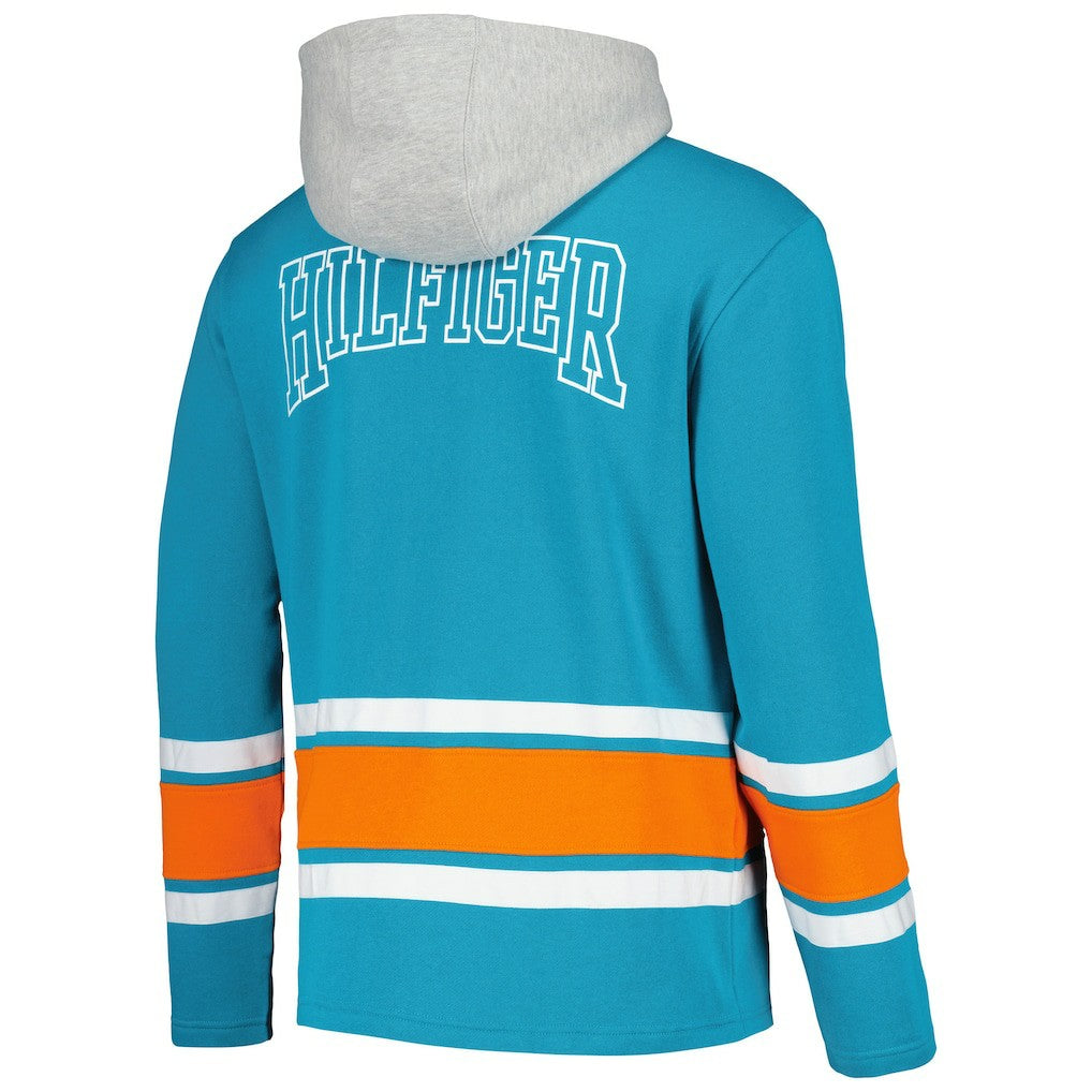 Tommy Hilfiger Ivan Fashion Pullover Hoodie - Miami Dolphins