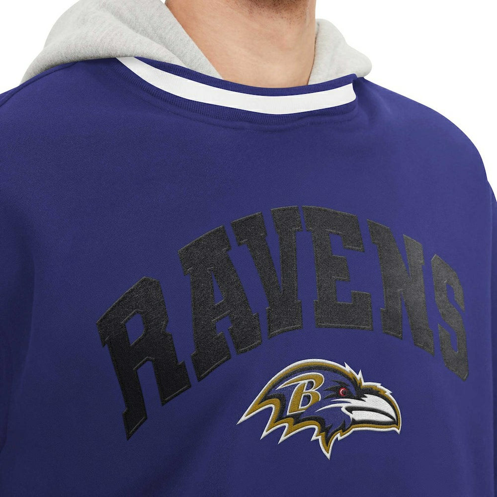 Tommy Hilfiger Ivan Fashion Pullover Hoodie - Baltimore Ravens