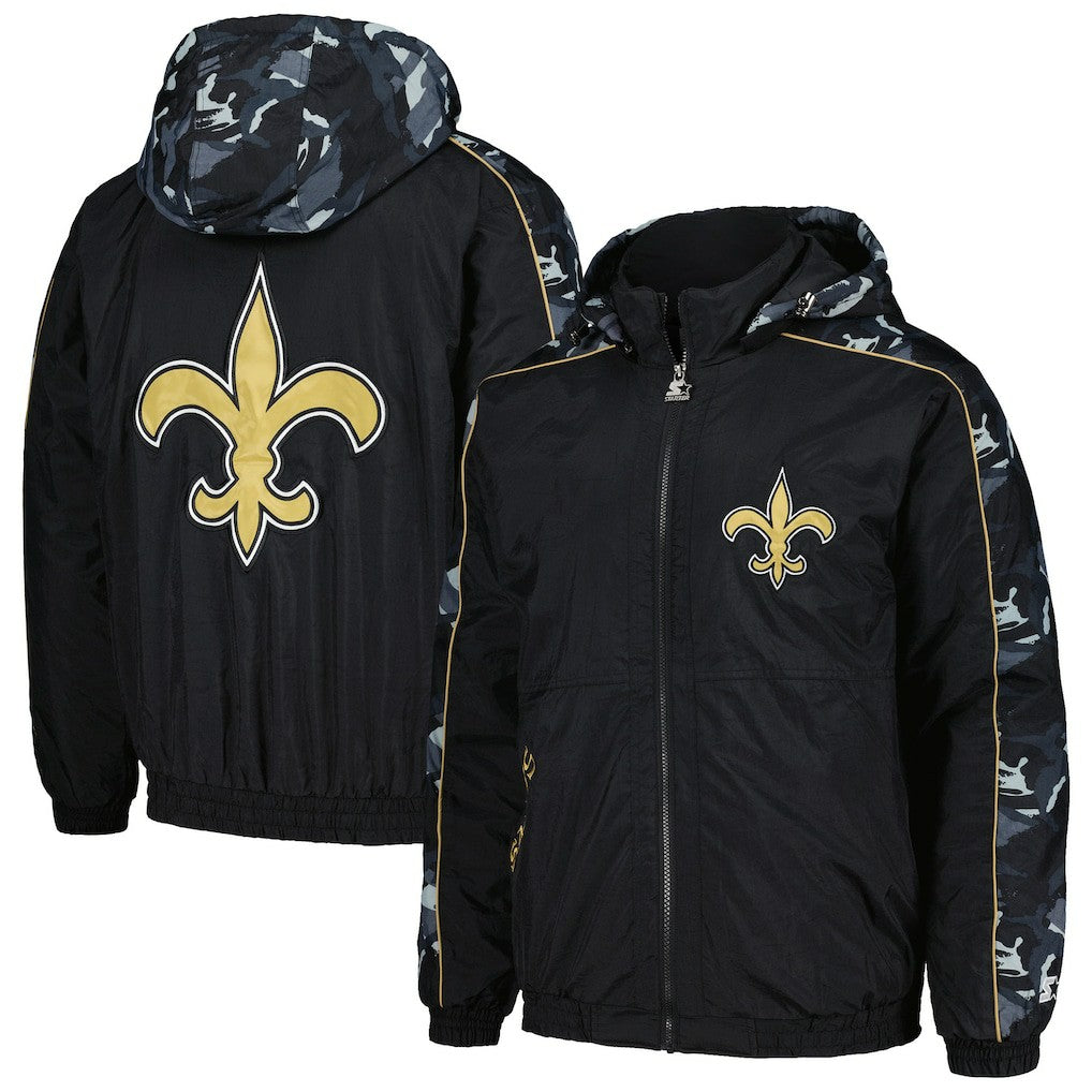 Starter Thursday Night Gridiron Full-Zip Hoodie - New Orleans Saints