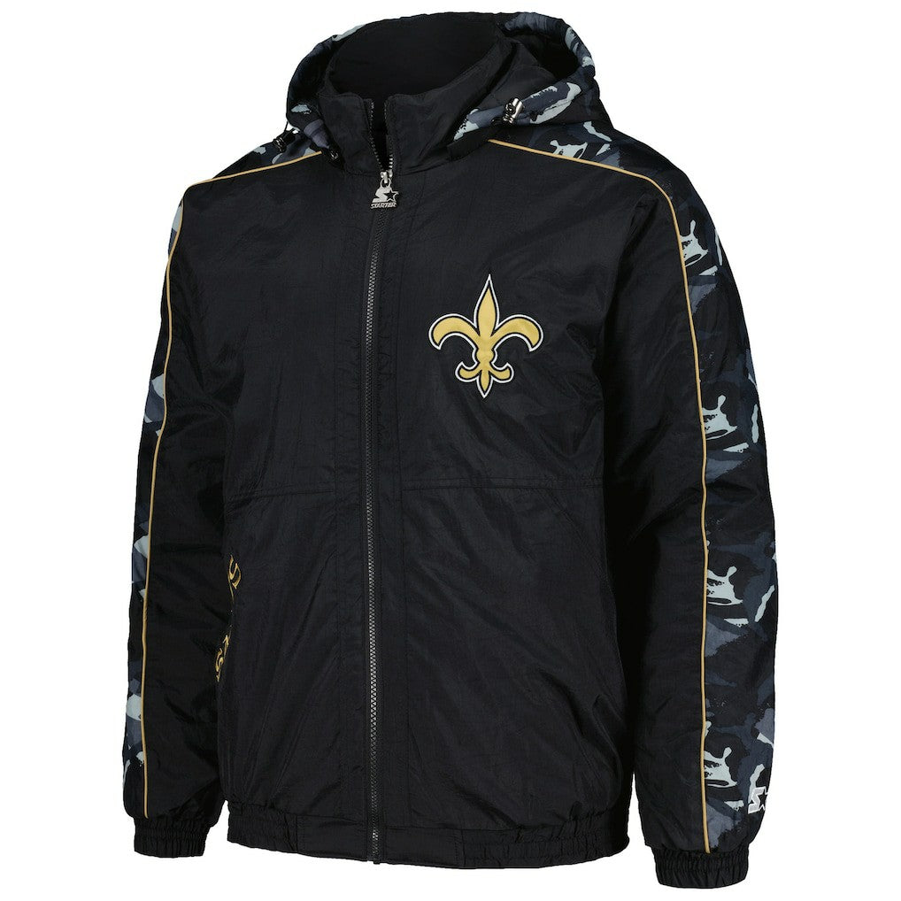 Starter Thursday Night Gridiron Full-Zip Hoodie - New Orleans Saints