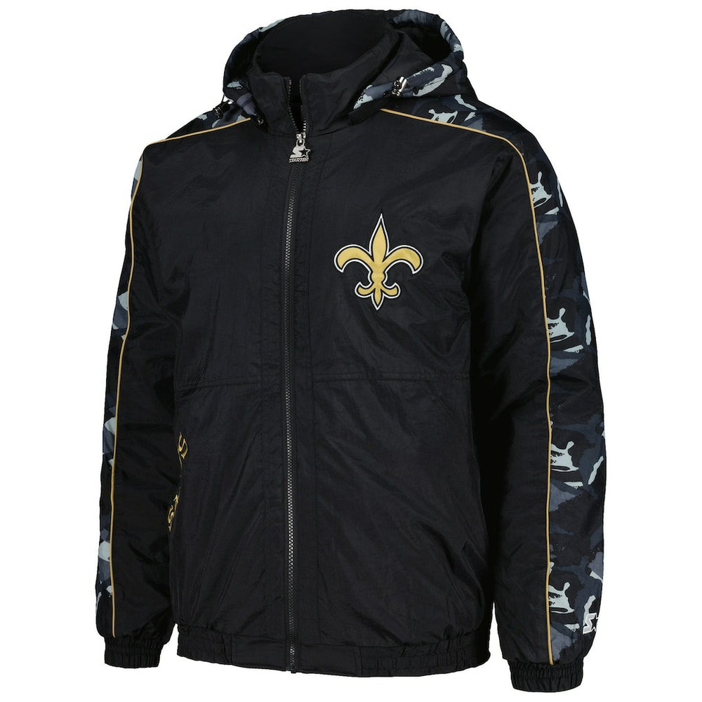 Starter Thursday Night Gridiron Full-Zip Hoodie - New Orleans Saints