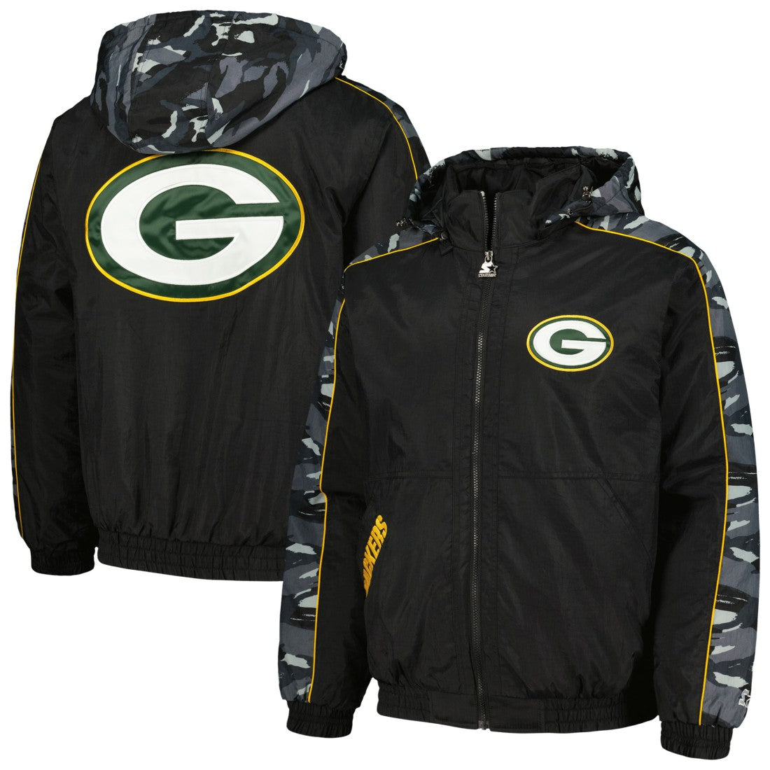 Starter Thursday Night Gridiron Full-Zip Hoodie - Green Bay Packers
