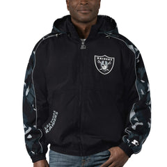 Starter Thursday Night Gridiron Full-Zip Hoodie - Las Vegas Raiders