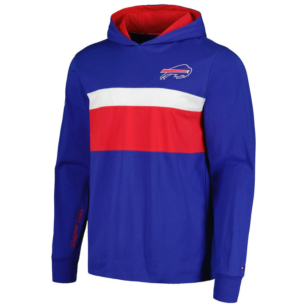 Tommy Hilfiger Morgan Long Sleeve Hoodie T-Shirt - Buffalo Bills