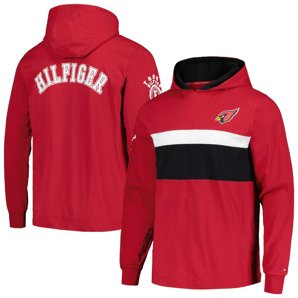 Tommy Hilfiger Morgan Long Sleeve Hoodie T-Shirt - Arizona Cardinals