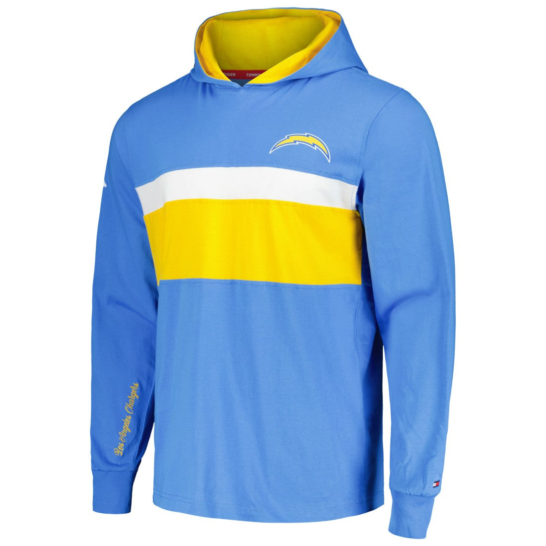 Tommy Hilfiger Morgan Long Sleeve Hoodie T-Shirt - Los Angeles Chargers