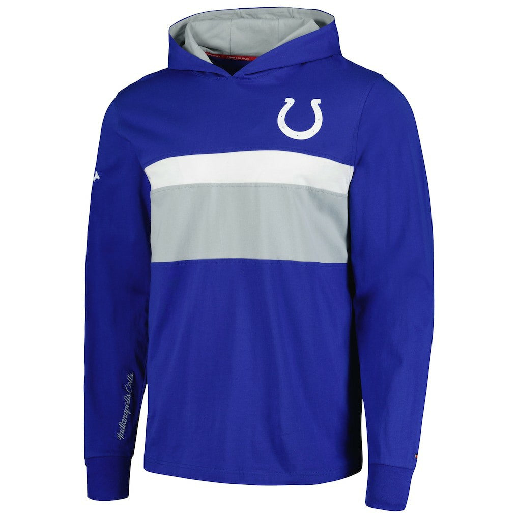 Tommy Hilfiger Morgan Long Sleeve Hoodie T-Shirt - Indianapolis Colts