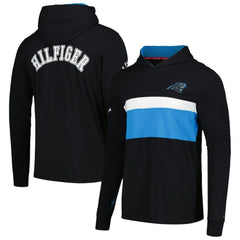 Tommy Hilfiger Morgan Long Sleeve Hoodie T-Shirt - Carolina Panthers