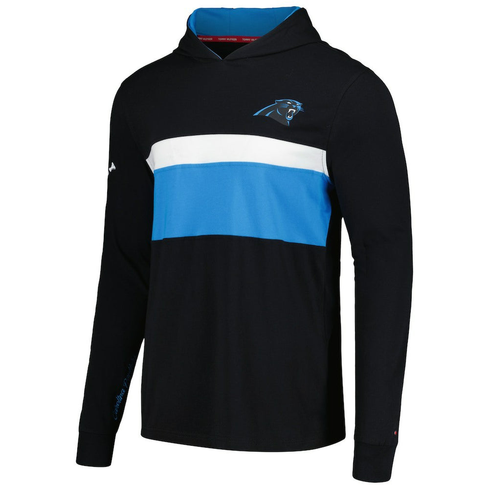 Tommy Hilfiger Morgan Long Sleeve Hoodie T-Shirt - Carolina Panthers